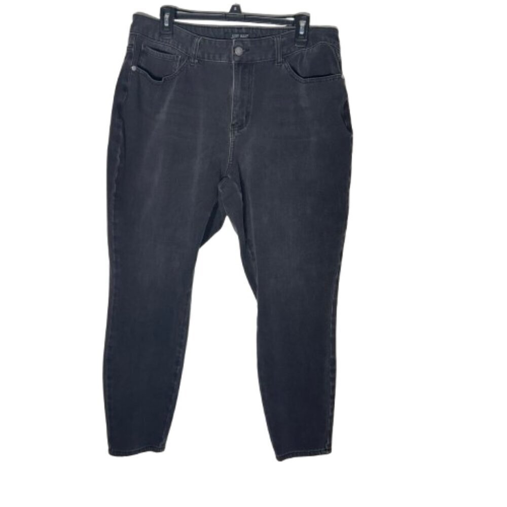 Judy Blue Skinny Fit Black Jeans - 18W